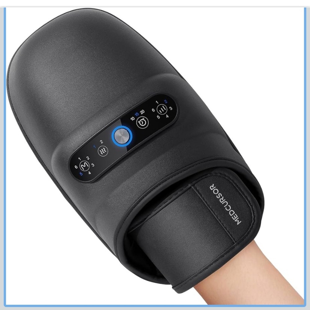 Medcursor Hand Massager Heat and Compression New In Box